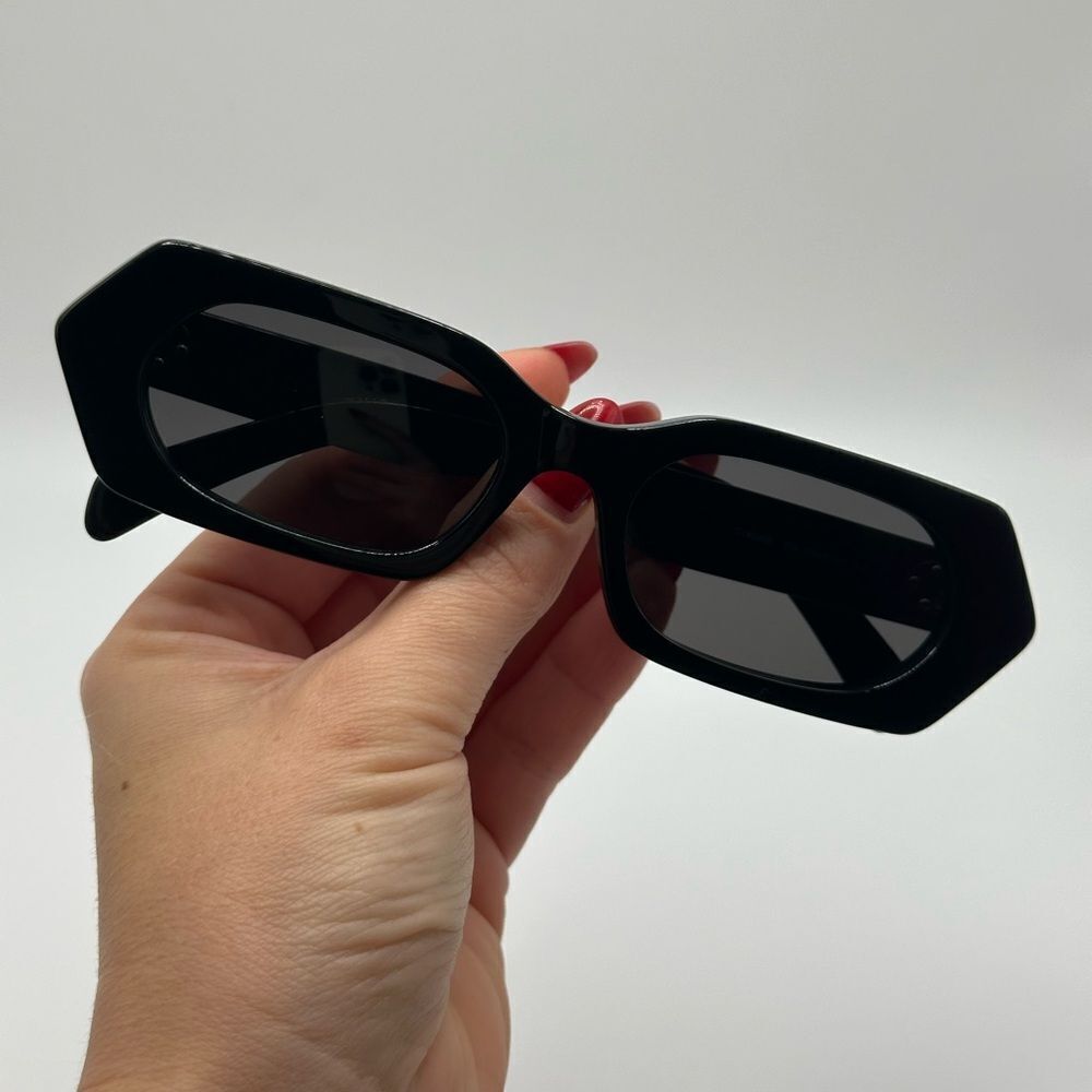 CELINE Sunglasses CL40243I 5101A Black Dark Grey Women NEW - Picture 9 of 14